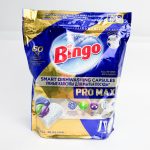 قرص ماشین ظرفشویی Bingo Pro Max لیمویی 60 عددی